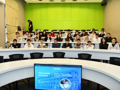 ADNSU-da şagirdlər üçün &ldquo;Mühəndislik düşərgəsi&rdquo; keçirilir