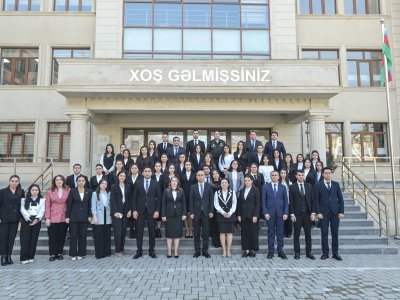 Nazir Mərkəzi Aranda&nbsp;gənc müəllimlər&nbsp;ilə görüşdü