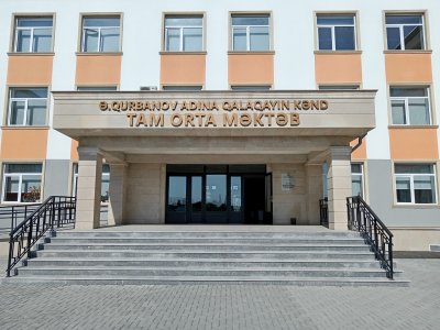 Təhsil infrastrukturu yenilənir: Qalaqayın kənd məktəbi