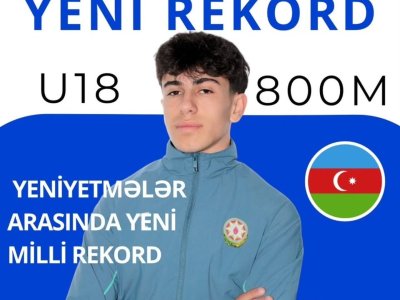 Naxçıvan məktəblisi ölkə rekorduçusu olub
