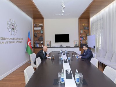 Emin Əmrullayev &ldquo;Yüksəliş&rdquo; müsabiqəsinin qalibləri ilə görüşüb