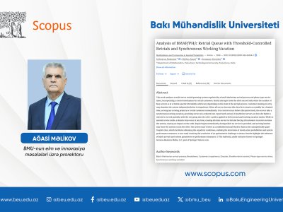 BMU professorunun məqaləsi Q1 kateqoriyalı jurnalda dərc olunub