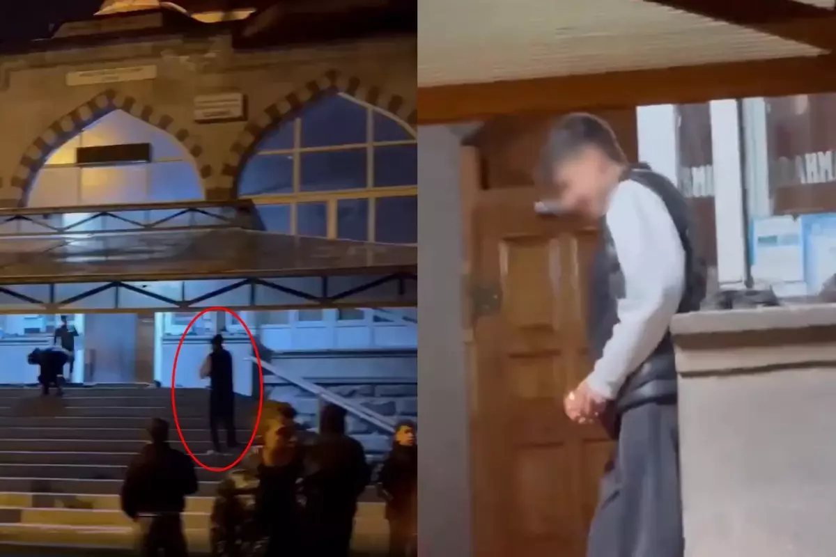 İbadət vaxtı təhlükəli zarafat: 15 yaşlı yeniyetmə saxlanıldı