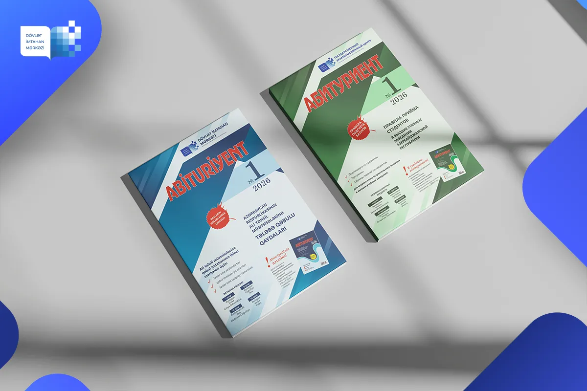 DİM&nbsp;&laquo;Abituriyent&raquo; jurnalının 1-ci nömrəsini nəşr edib