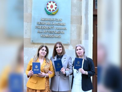 ARTİ-nin üç əməkdaşına fəlsəfə doktoru elmi dərəcəsi verilib