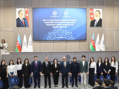 250 tələbəyə &ldquo;Həmkarlar ittifaqı təqaüdü&rdquo; təqdim olunub