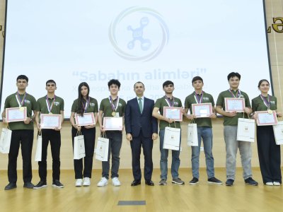 "Sabahın alimləri" XV Respublika layihə müsabiqəsinin qalibləri mükafatlandırılıb