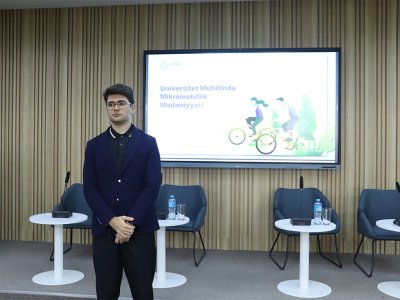 AYNA Azərbaycan Universitetində maarifləndirici sessiya keçirib