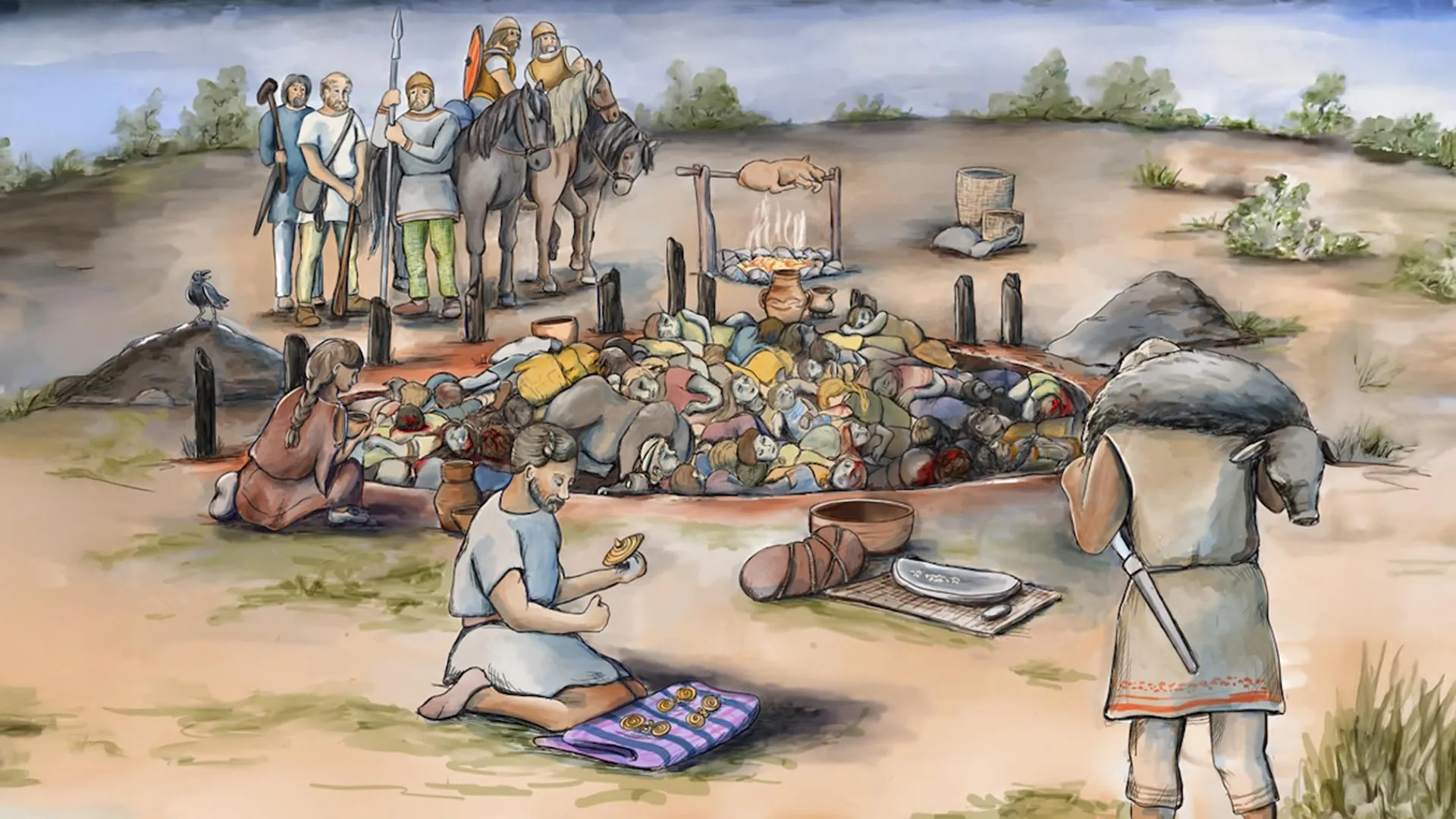 Serbiyada dəmir dövrünə aid kütləvi qətliamın izləri tapıldı