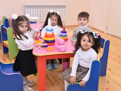 Bakıda körpələr evi-uşaq bağçası istifadəyə verilib