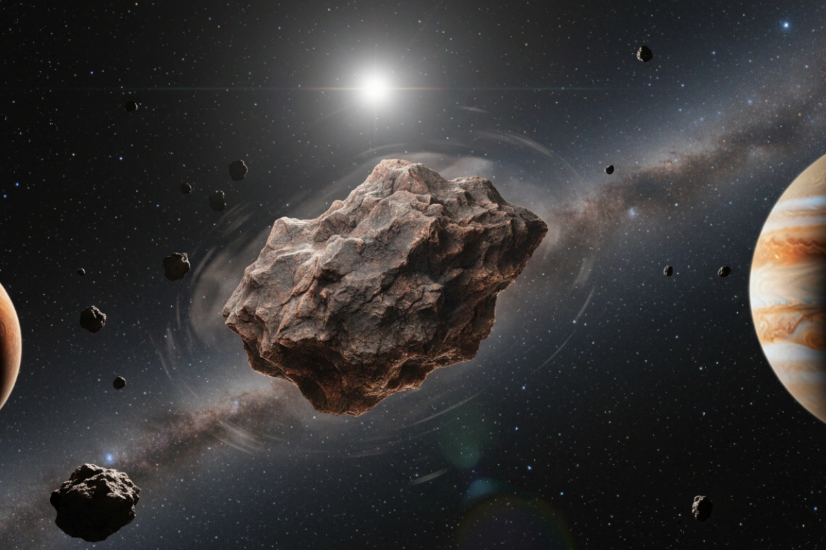 Asteroidlər arasında toz və qaya mübadiləsi baş verir