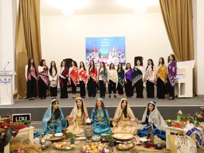 LDU-da bayram ovqatlı Novruz şənliyi