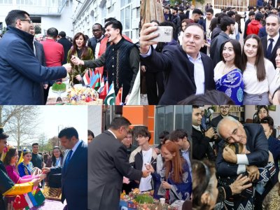 Rektorlar tələbələrlə Novruz bayramını belə QEYD ETDİ - FOTOLAR