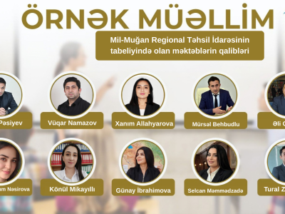Mil-Muğan regionunun &ldquo;Örnək müəllim&rdquo;ləri&nbsp;