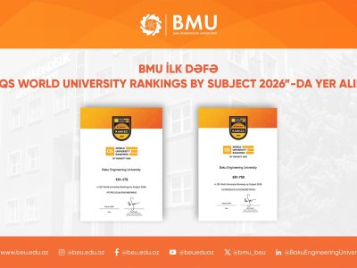 Bakı Mühəndislik Universitetindən İLK