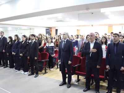 Azərbaycan Universitetində Aprel döyüşlərinə&nbsp;həsr olunmuş tədbir keçirilib