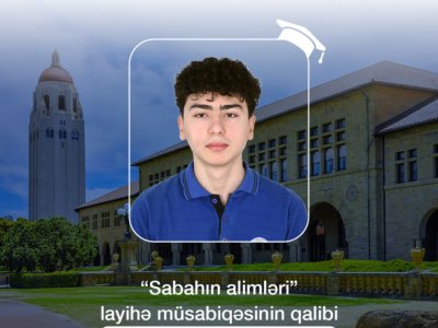 Azərbaycanlı şagird Stanford Universitetinə qəbul olub