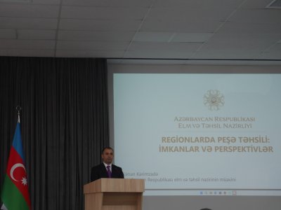 Lənkəranda peşə təhsilinin imkanlarına həsr olunan təhsil forumu keçirilib