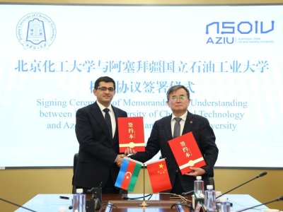 ADNSU Çin universiteti ilə əməkdaşlığa başlayır