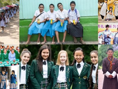 Şagird geyimi ilə mədəniyyət: dünyadan fərqli məktəb FORMALARI