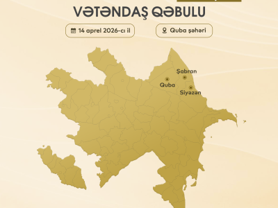 İdris İsayev Qubada vətəndaşları qəbul edəcək