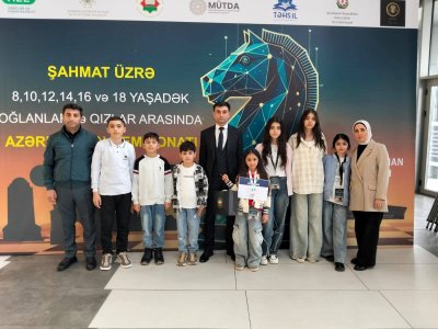 Şamaxı məktəblisi şahmat üzrə çempionatda qalib olub