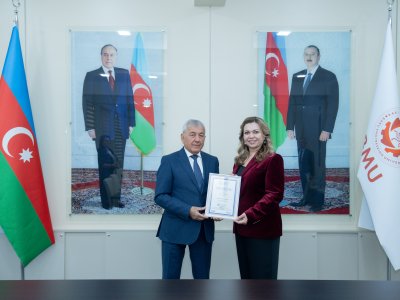 BMU-ya 6 ixtisas üzrə beynəlxalq akkreditasiya sertifikatları təqdim olundu