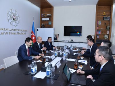 Nazir&nbsp;"Power China" şirkətinin nümayəndə heyəti ilə görüşüb