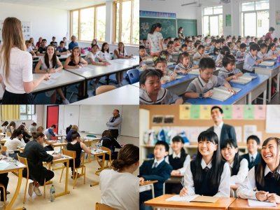 Bir sinifdə 18 şagird də var, 70 də - dünya məktəblərində MƏNZƏRƏ