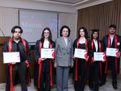 AzMİU-nun tələbələrinin beynəlxalq İT proqramı üzrə buraxılış mərasimi keçirilib