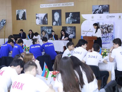 &ldquo;Zəkaların mübarizəsi&rdquo; olimpiadasının bilik yarışının region mərhələsi keçirilib