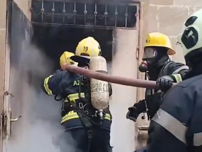 İnternat məktəbinin yataqxanasında yanğın olub