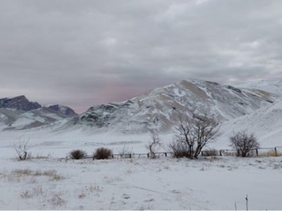 Daşkəsən və Gədəbəyə qar yağır