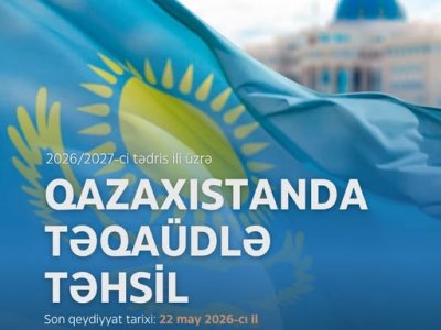 Qazaxıstanda təqaüdlə təhsil imkanı