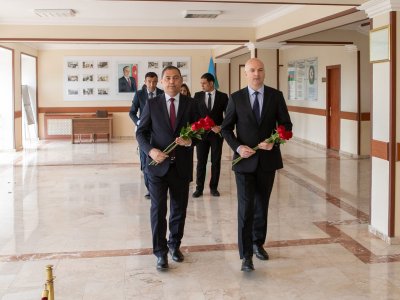 Məktəbdə&nbsp;Zərifə Əliyevanın 103 illiyi qeyd olunub