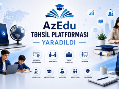 Yeni təhsil mərkəzi - AzEdu Təhsil Platforması yaradıldı
