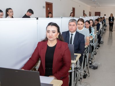 Müəllimlərin sertifikatlaşdırma imtahanları davam edir