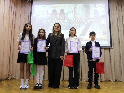 Müsabiqə qalibləri təltif olunub