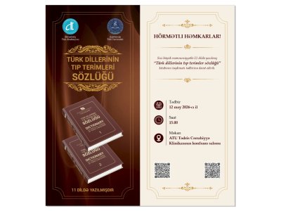11 dildə 8000 tibb termini - yeni çoxdilli sözlük təqdim olunur