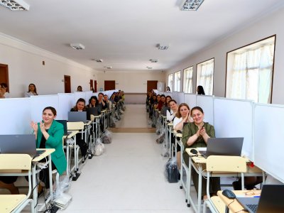 Naxçıvanda sertifikasiya imtahanları davam edir- FOTOLAR