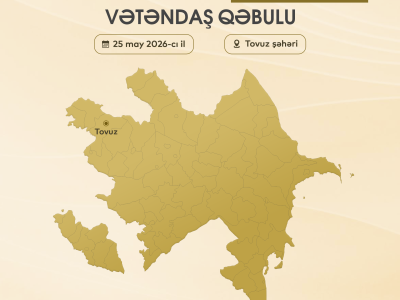 Nazir müavini Tovuzda vətəndaşları qəbul edəcək