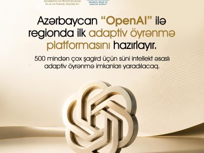 500 min şagird üçün süni intellekt platforması hazırlanır