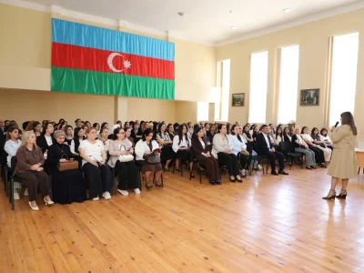 Sumqayıt şəhərində xarici dil müəllimləri ilə görüş keçirilib