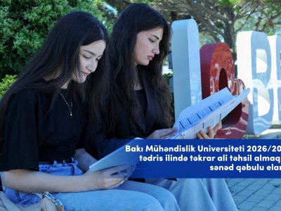 BMU -da 41 ixtisas üzrə təkrar ali təhsil almaq imkanı