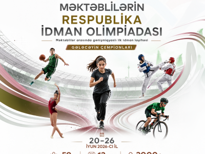 Məktəblilərin Respublika İdman Olimpiadasına start verilir!