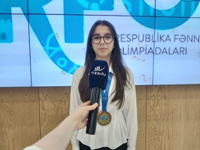 Qızıl medalçı Müjgan Bəşirzadə: &ldquo;Bu nəticəni gözləyirdim&rdquo;