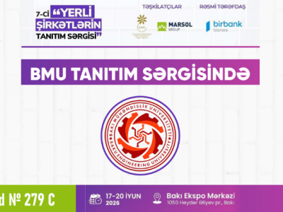 BMU tanıtım sərgisində təmsil olunacaq