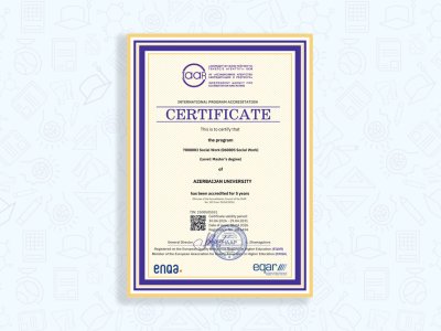 Azərbaycan Universitetinin təhsil proqramı beynəlxalq akkreditasiyadan keçib