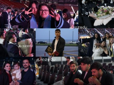 Bu dəfə auditoriyalara yox, yeni həyata addımlayırlar - Məzunların ADNSU-ya vida günü... - REPORTAJ