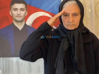 Şəhid anası sertifikasiyada könüllü iştirak ETDİ